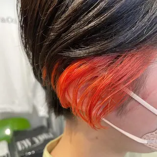 ショート カラー 小川 舜人のヘアスタイル