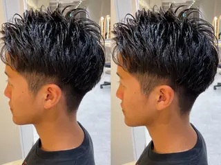 メンズ 大人メンズパーマ メンズ特化　萱原大幹のヘアスタイル