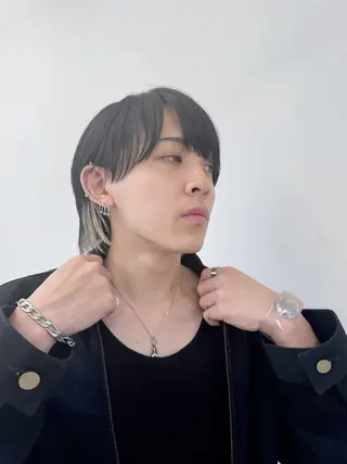ショート カラー パーマ ヘアアレンジ メンズ メンズ特化酒井翔太 /メンズカット/名駅のヘアスタイル