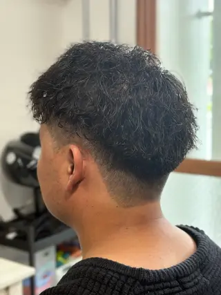 パーマ メンズ Snalyメンズ特化 スエハラのヘアスタイル