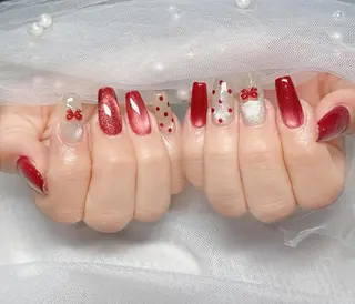 ロング カラー Bling Salonのネイルデザイン