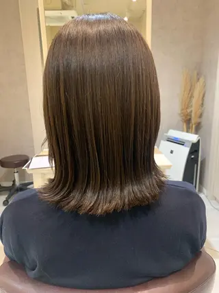 ミディアム カラー Yuuki🌷名古屋 栄 カラー/ボブのヘアスタイル