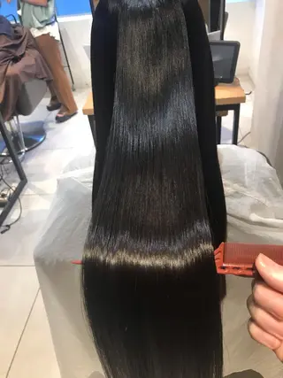 ロング Emerge渋谷店　［エマージュ］所属・美髪縮毛矯正No1 toshiのヘアスタイル