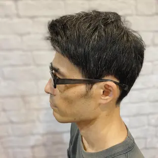 ショート メンズ お客様満足度NO.1 小林真弥のヘアスタイル