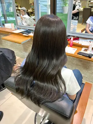 セミロング カラー Froom🌻 村上夏菜のネイルデザイン