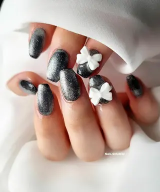 ネイル 3dパーツ/流行り 👧shushu❤️のネイルデザイン