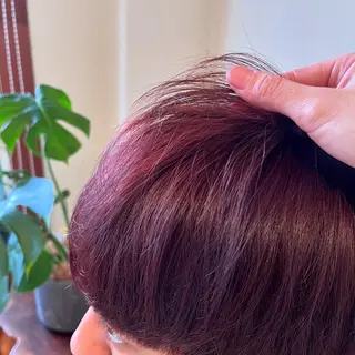 ショート 💞暖色艶カラー/ ホウツキカナ🍒のヘアスタイル