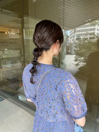 ヘアアレンジ ✨レイヤーお任せ✨ 林有里子のヘアスタイル