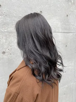 ミディアム カラー 【透明感、艶髪】西村 有司のヘアスタイル