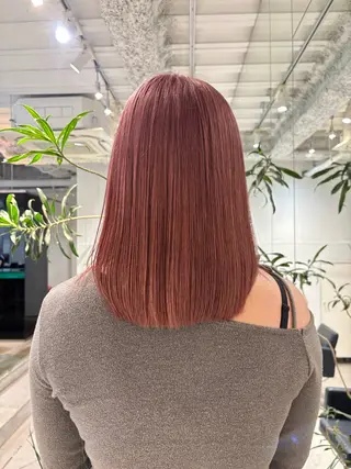 セミロング カラー ANY Nodokaのヘアスタイル