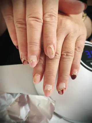 ショート ネイル 茨木love♡nail所属・love ♡nailのネイルデザイン