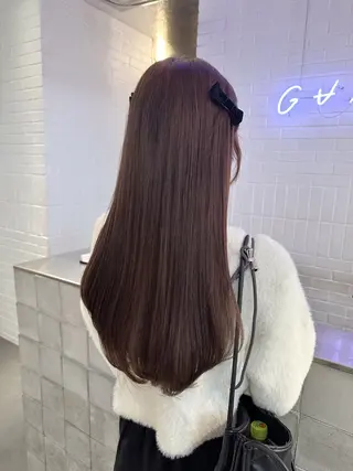 ロング カラー ヘアアレンジ 天神レイヤーカット No.1💖マユカのヘアスタイル