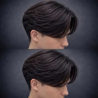 パーマ メンズ 縮毛矯正モデル募集中 🌺國吉 栞音のヘアスタイル
