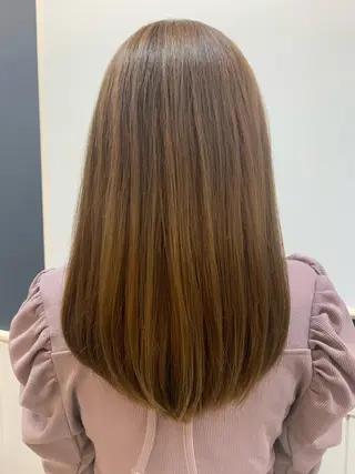ロング カラー ✂︎HITOMI✂︎ 副店長のヘアスタイル
