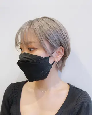 ショート カラー メンズ特化 パーマ/オザワのヘアスタイル