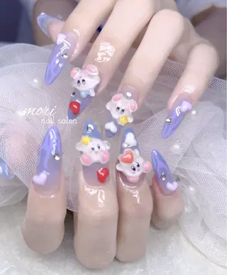 ネイル 森 ネイルサロンのネイルデザイン