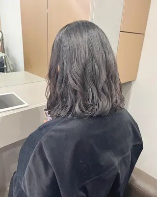 ミディアム パーマ ボブパーマコテ巻き風 パーマNo1深江秀平のヘアスタイル