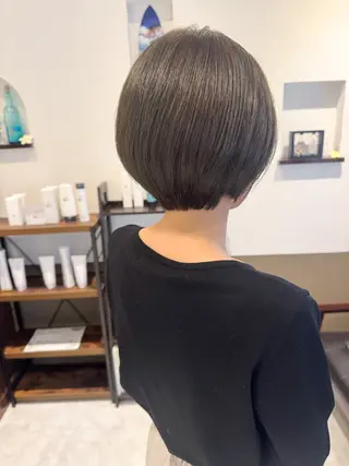 ショート カラー 坂井田 浩樹のヘアスタイル
