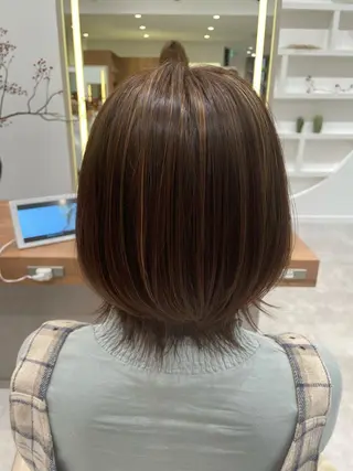 ショート 【透明感カラー🩶】 津田和希のヘアスタイル