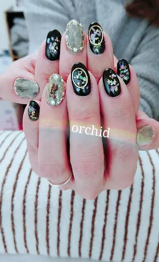 ネイル orchid ♡オーキッドのネイルデザイン