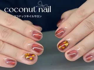 ネイル 神田 ココナッツのネイルデザイン