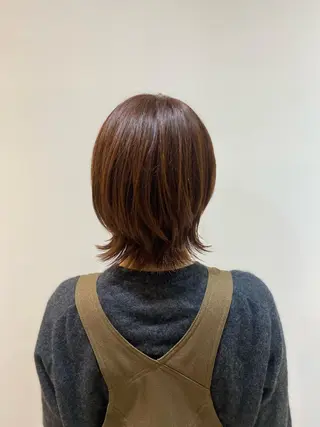 ショート カラー 大人かわいい×艶髪 🤍塩川のヘアスタイル