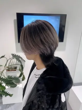 ショート 西山祐生/ハイトーン /ケアブリーチ/艶髪のヘアスタイル