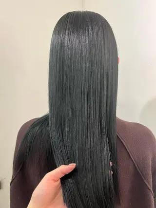 ロング カラー i sのヘアスタイル