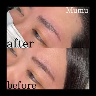 パーマ アイブロウ Mumu眉毛,ネイル モデル募集中🪄のネイルデザイン