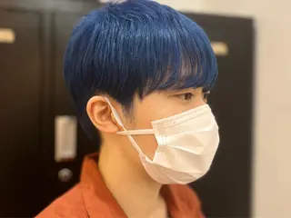 ショート カラー ヘアカラー&縮毛矯正 STAR☆RIVERのヘアスタイル