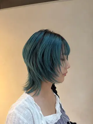 ミディアム カラー 艶髪/ハイトーン💎 レイヤー/Reijiのヘアスタイル