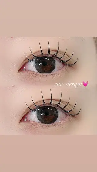 マツエク・マツパ 🎀Rico🎀 Makea福岡のマツエク・マツパデザイン