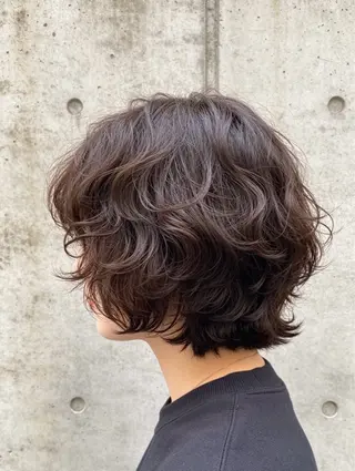 ショート トレンドパーマ /表参道/関端のヘアスタイル