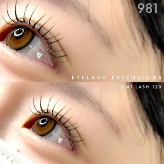 マツエク・マツパ 981 KURUMIのマツエク・マツパデザイン