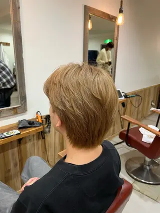 カラー 🌈ダブルカラー🌈 💚みやのしんじ💚のヘアスタイル