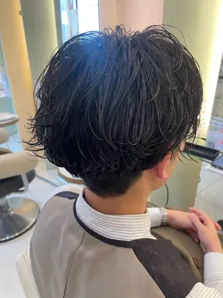 ショート パーマ メンズ リリー /Men's/パーマのヘアスタイル
