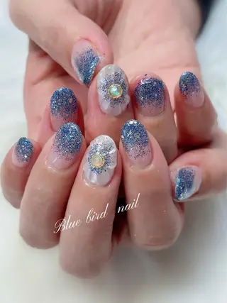 ネイル Blue bird  nailのネイルデザイン