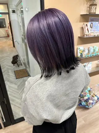 ミディアム カラー 髪質改善/ショート ボブ/chere狭山のヘアスタイル