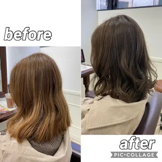 ショート カラー 🫧髪質改善×艶髪 🫧根本泰成🫧のヘアスタイル