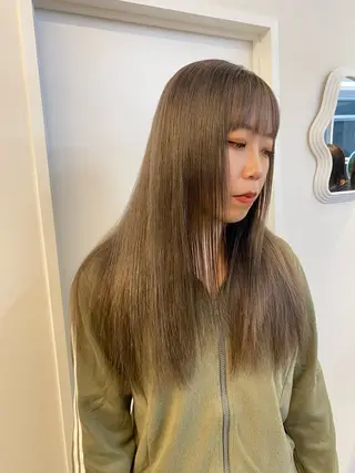 ロング カラー ichika/福岡 /透明感カラー🤎のヘアスタイル