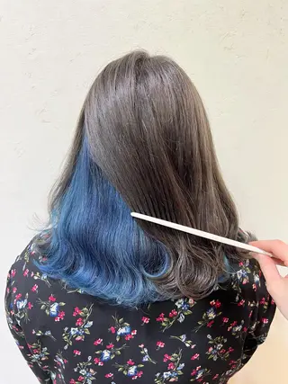 ミディアム mana .のヘアスタイル