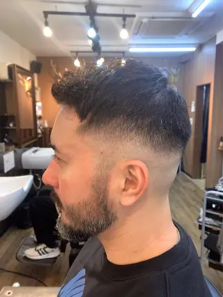 ショート メンズ 中田 孝之のヘアスタイル