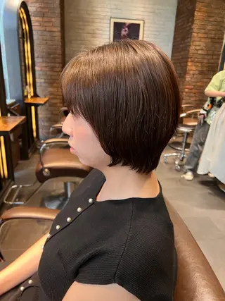 ショート MINX中村 公亮/デザインパーマのヘアスタイル