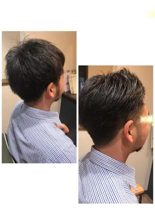 メンズ Ray hair 春日部のヘアスタイル
