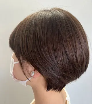 ショート カラー やました りんのヘアスタイル