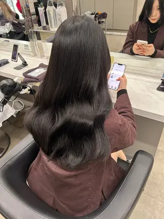 カラー 透明感ベージュ🤎 ナチュラルレイヤーのヘアスタイル