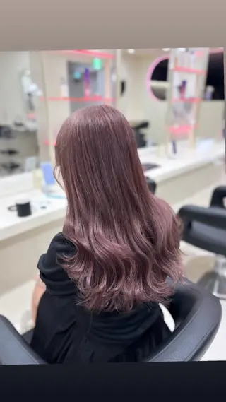 ロング 🎀淡めモテカラー WAKANA🎀のヘアスタイル
