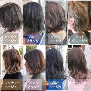 ミディアム カラー パーマ ヘアアレンジ メンズ キッズ ネイル マツエク・マツパ パーソナルカラー☆ 永尾拓也のヘアスタイル