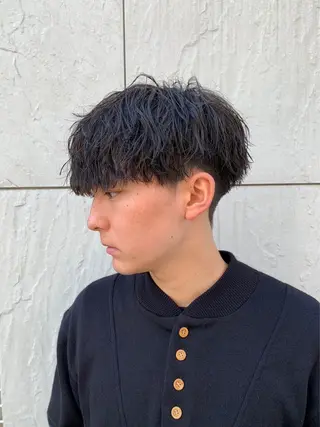 ショート パーマ メンズ お悩み解消✨/ メンズパーマ✨/直樹のヘアスタイル
