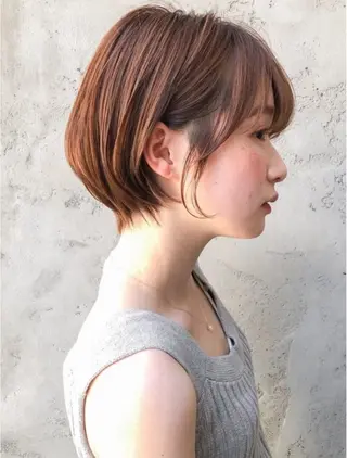 ショート カラー 【lyann表参道】 大内優衣のヘアスタイル